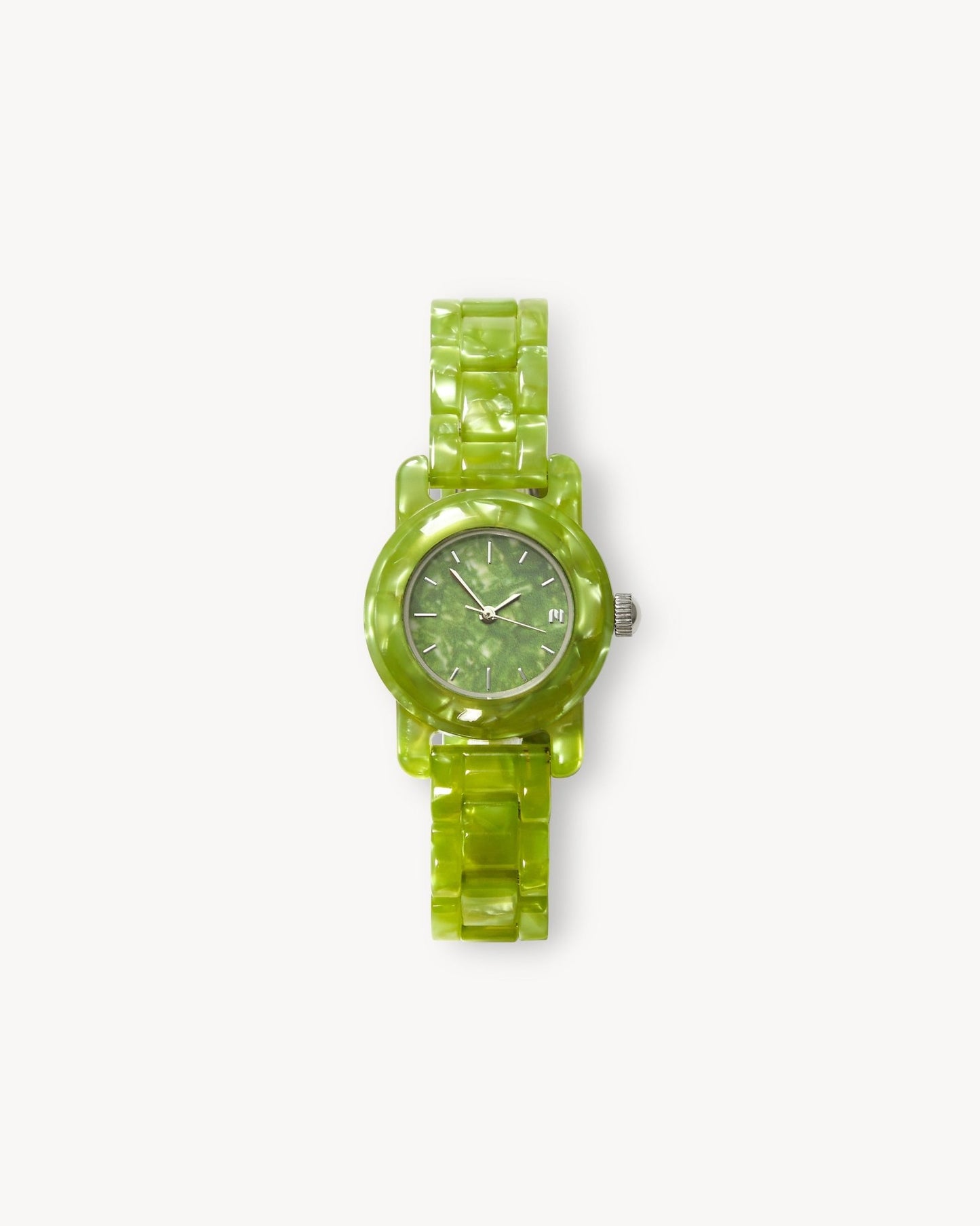 Mini Mono Watch in Pistachio - Outlet