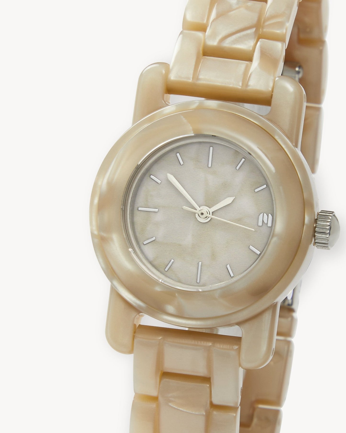 Mini Mono Watch in Sand Shell - OUTLET