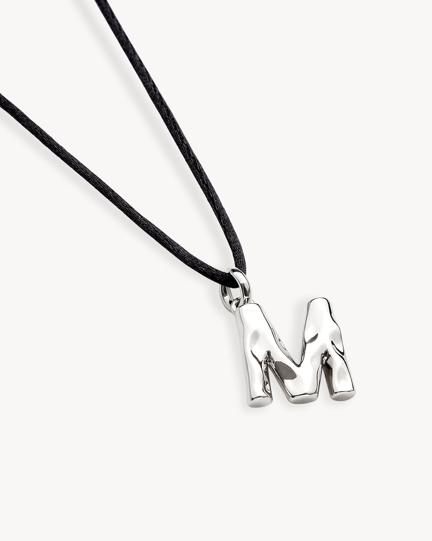 Monogram Necklace in Silver - MACHETE