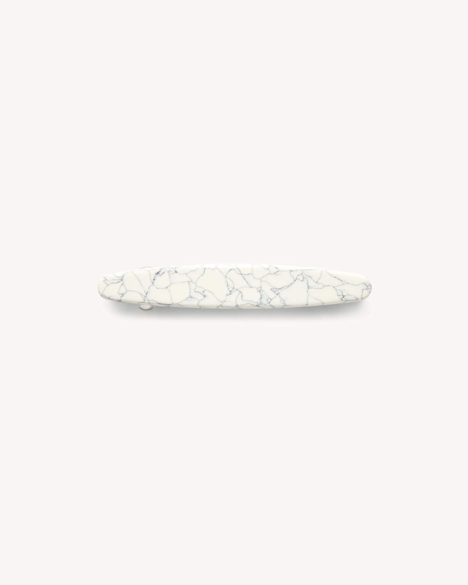 No. 1 Heirloom Barrette in Marble - MACHETE