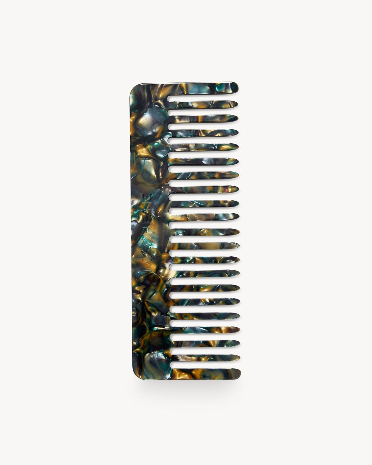 No. 2 Comb in Green Tortoise - MACHETE