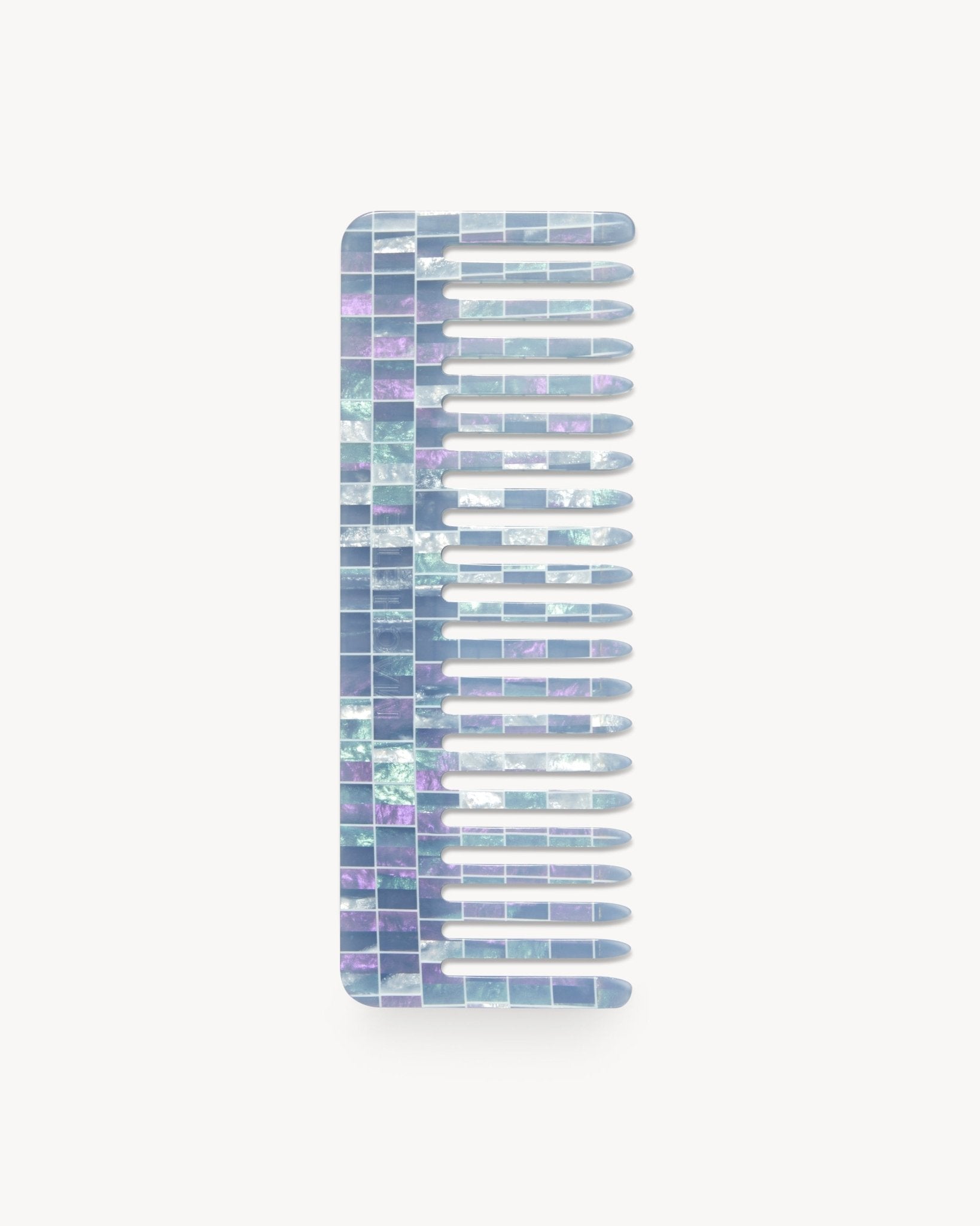 No. 2 Comb in Marine Shell Checker – MACHETE