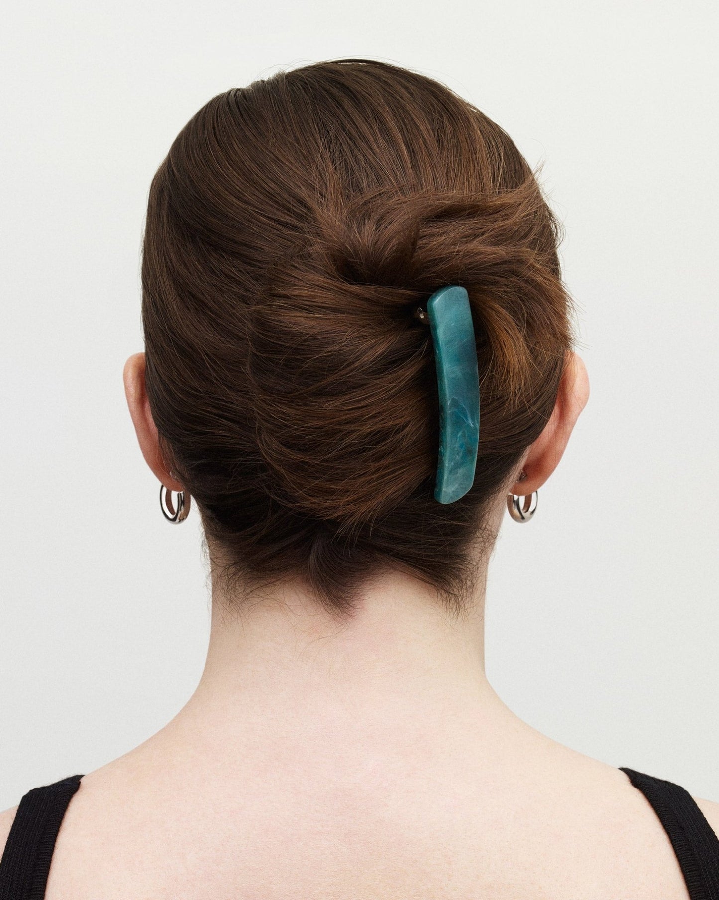 No. 3 Heirloom Barrette in Indigo - MACHETE