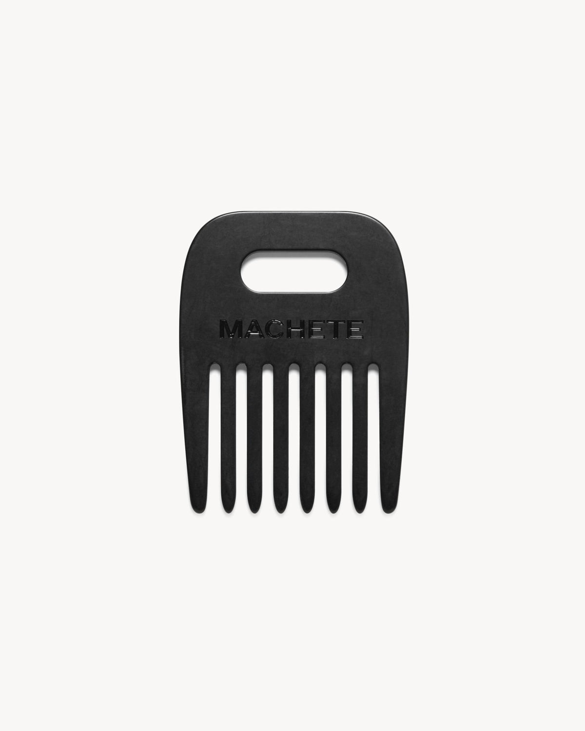 No. 4 Comb in Black Matte - MACHETE