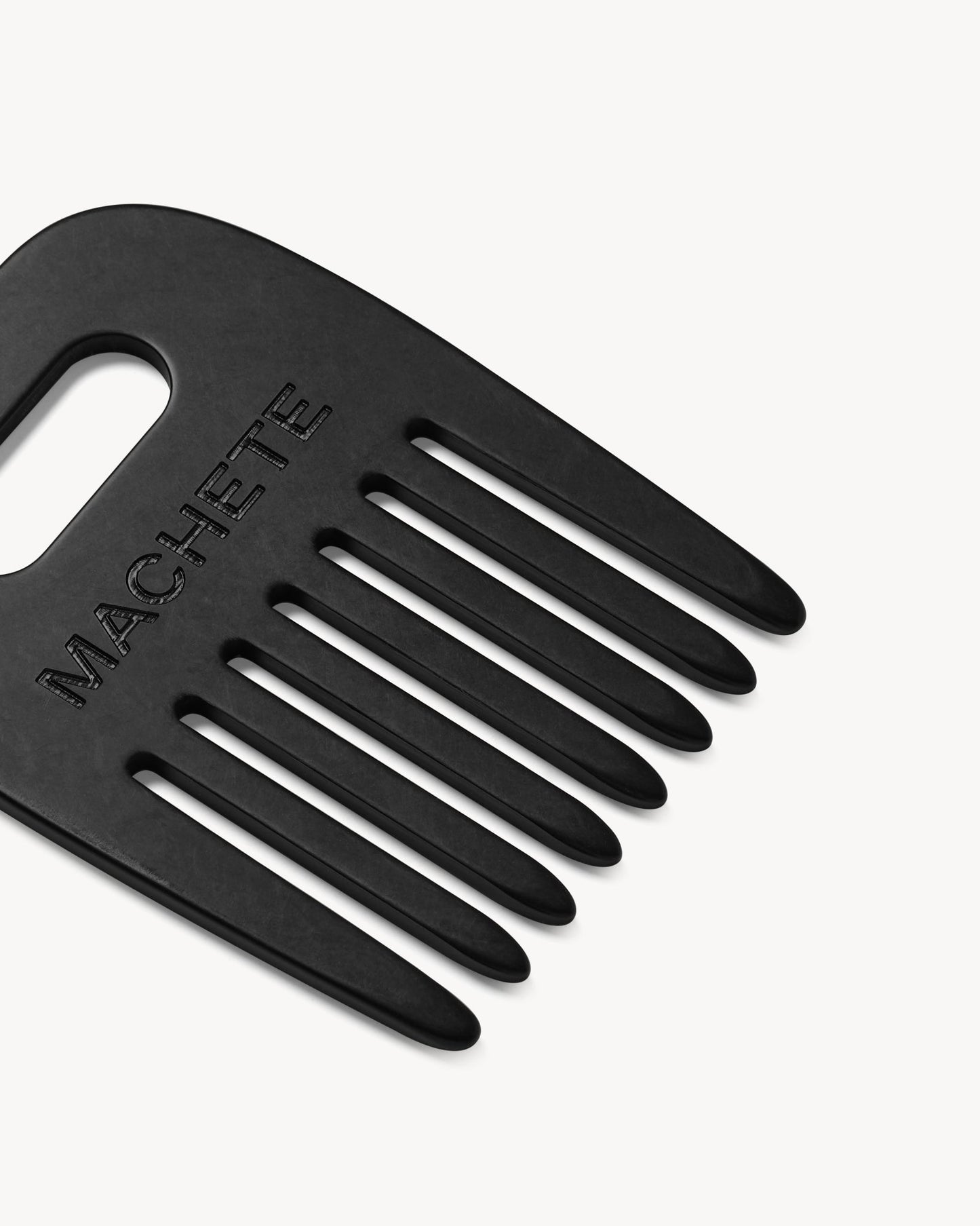 No. 4 Comb in Black Matte - MACHETE