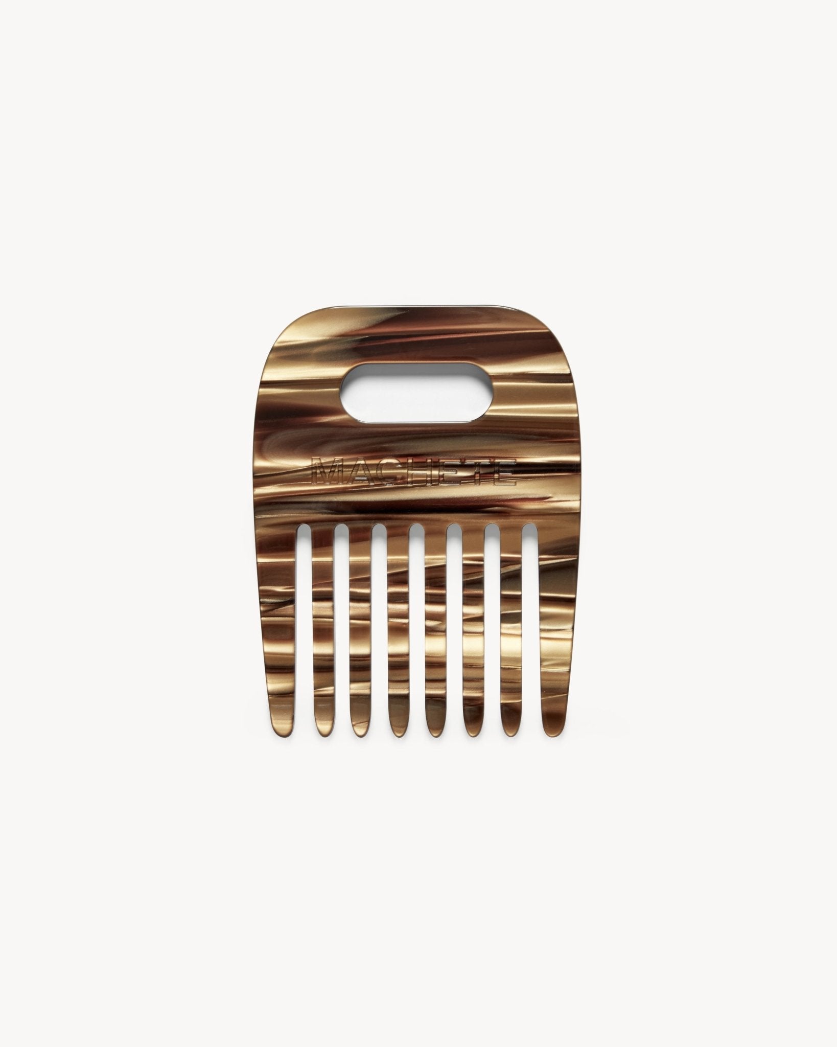 No. 4 Comb in Tiger’s Eye - MACHETE