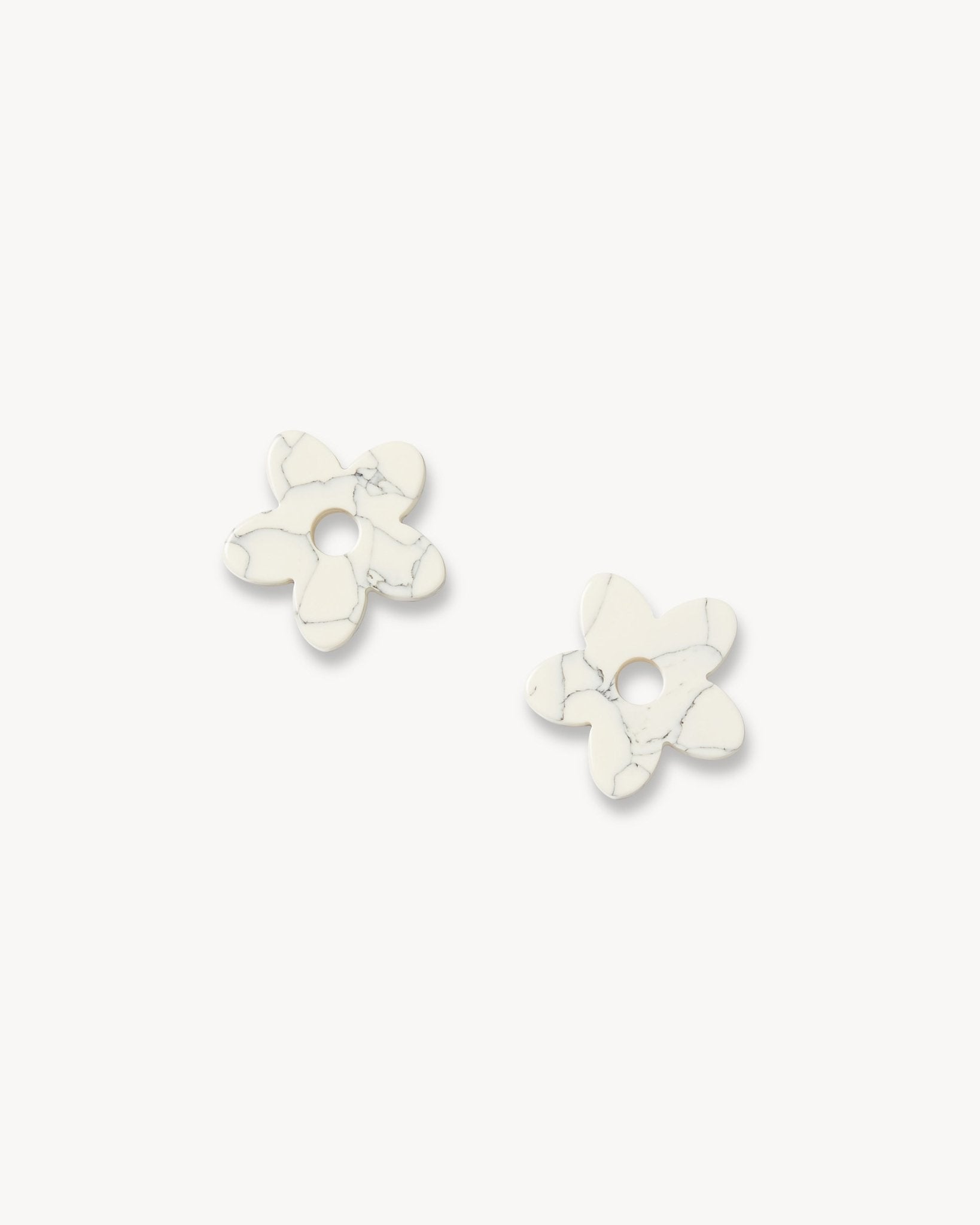 Petite Flower Charms in Marble - MACHETE