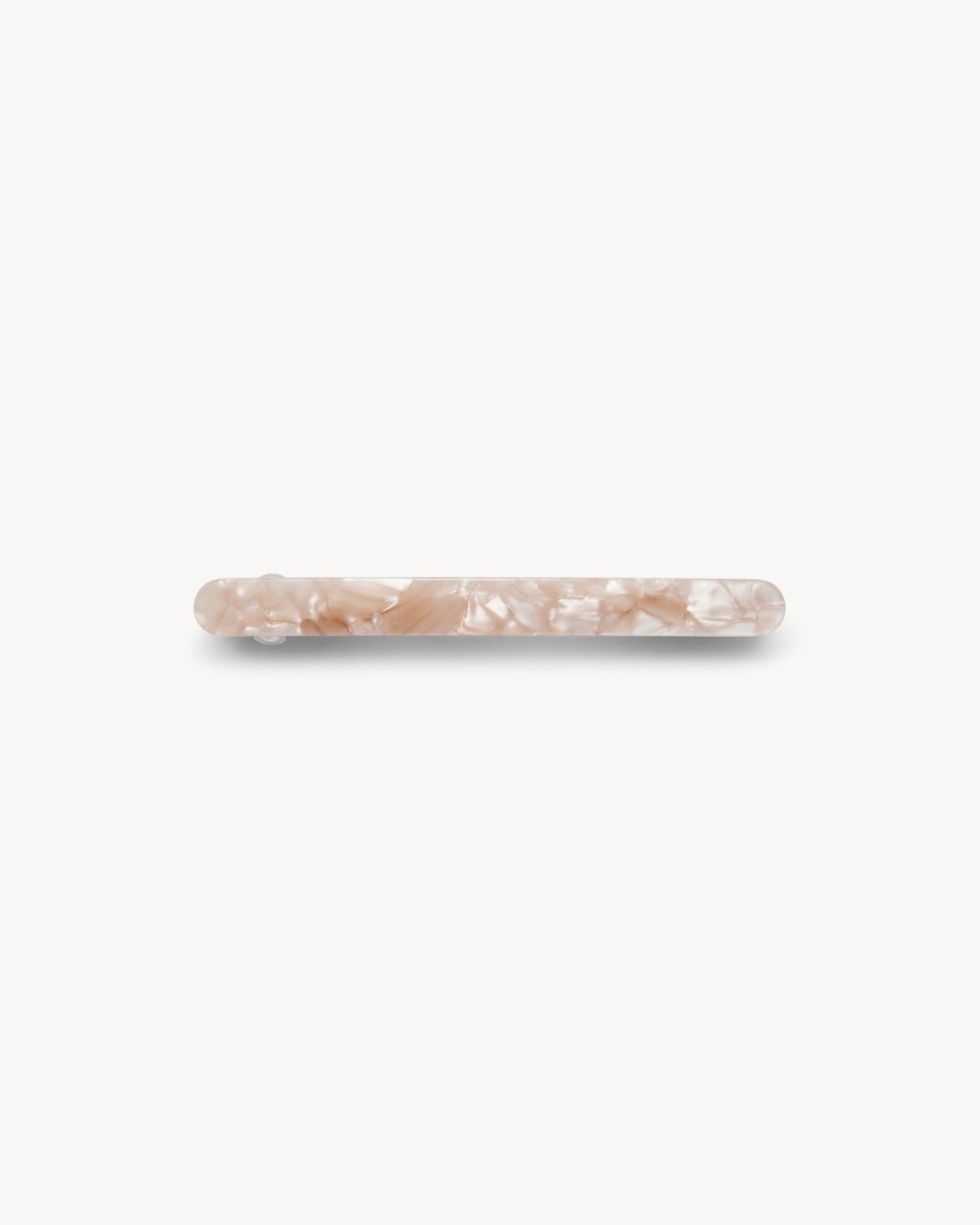 Slim Paris Barrette in Peach Shell - MACHETE