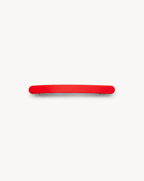 Slim Paris Barrette in Ruby – MACHETE