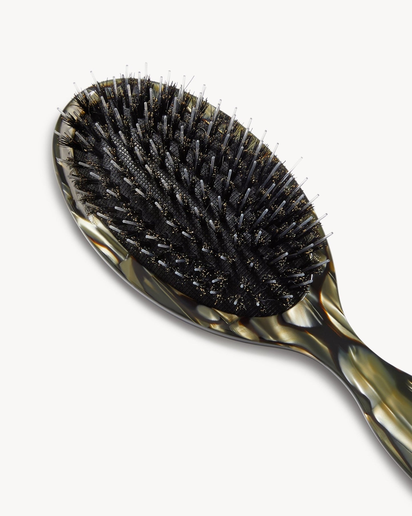 Ultralight Hair Brush in Midnight Horn - MACHETE