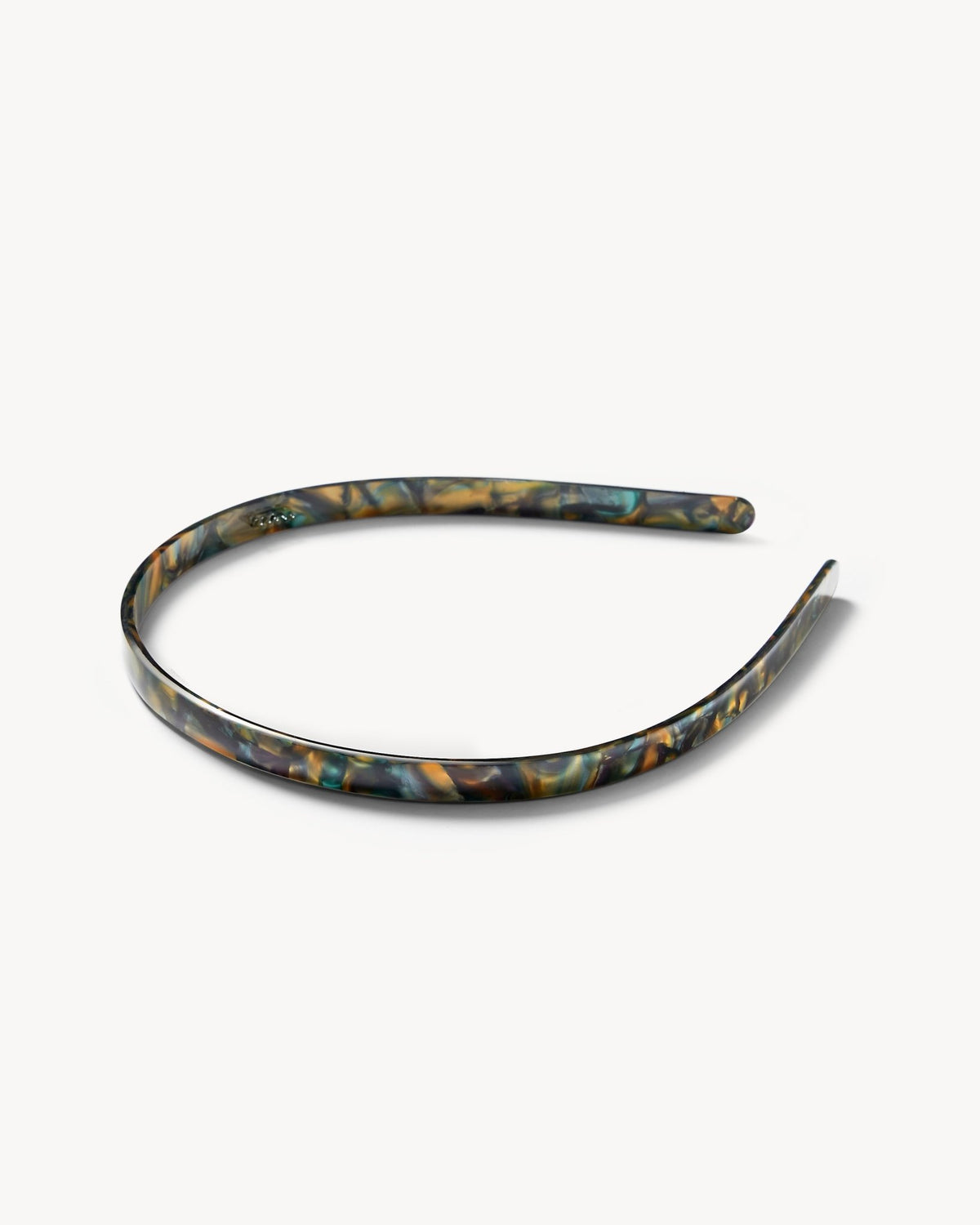 Ultralight Thin Headband in Green Tortoise - MACHETE