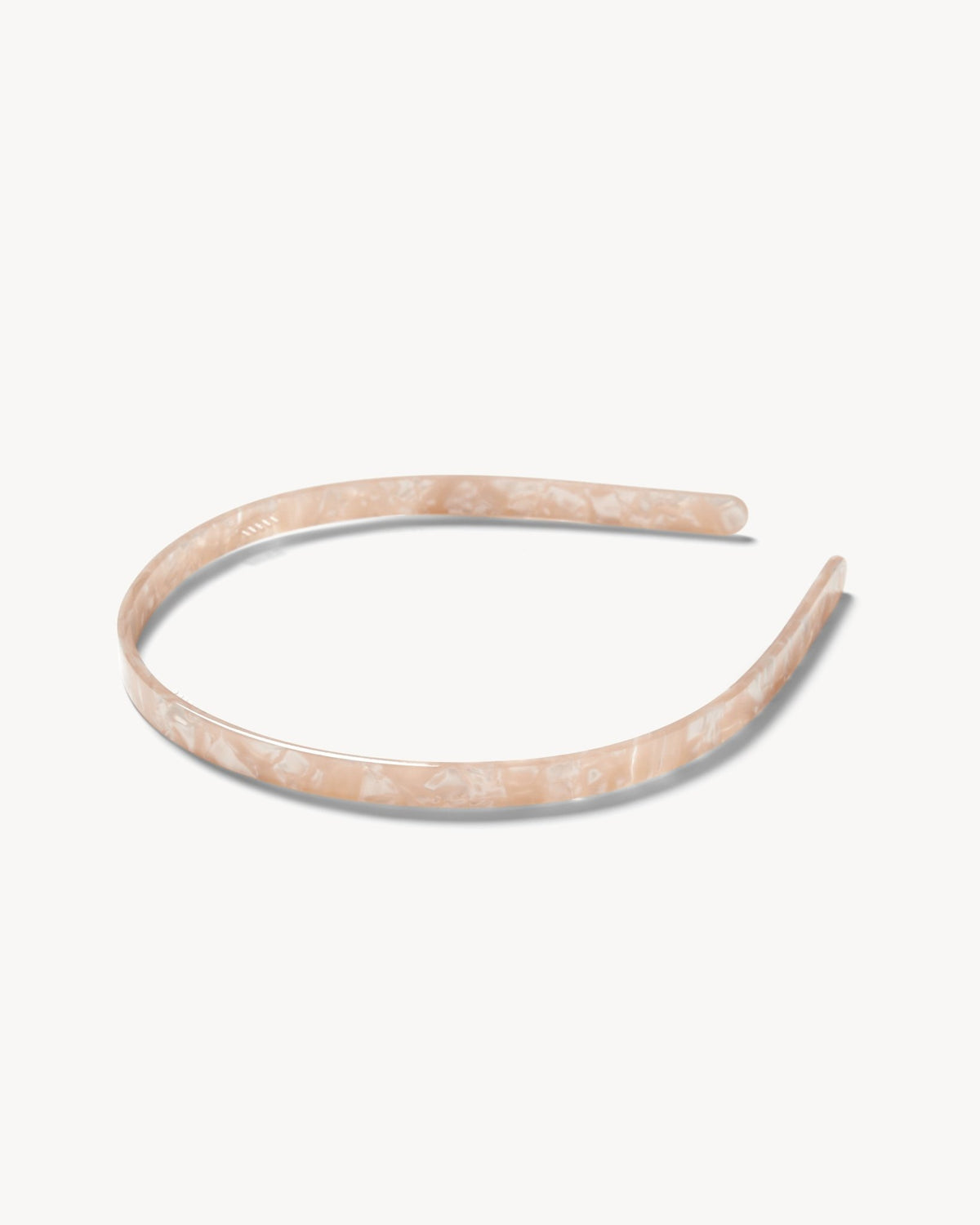 Ultralight Thin Headband in Peach Shell - MACHETE