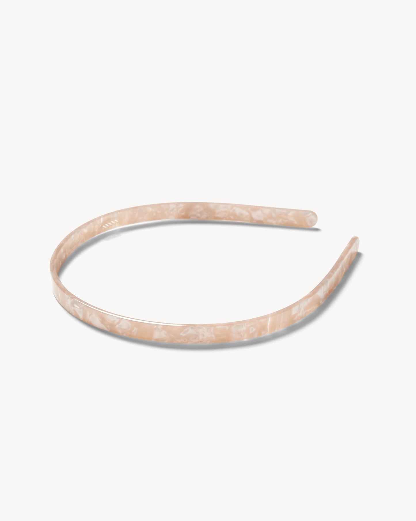 Ultralight Thin Headband in Peach Shell - MACHETE