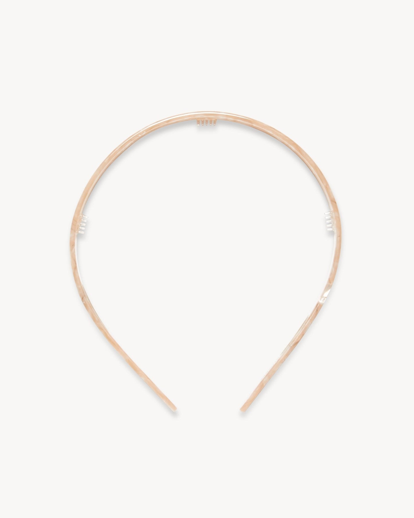 Ultralight Thin Headband in Peach Shell - MACHETE