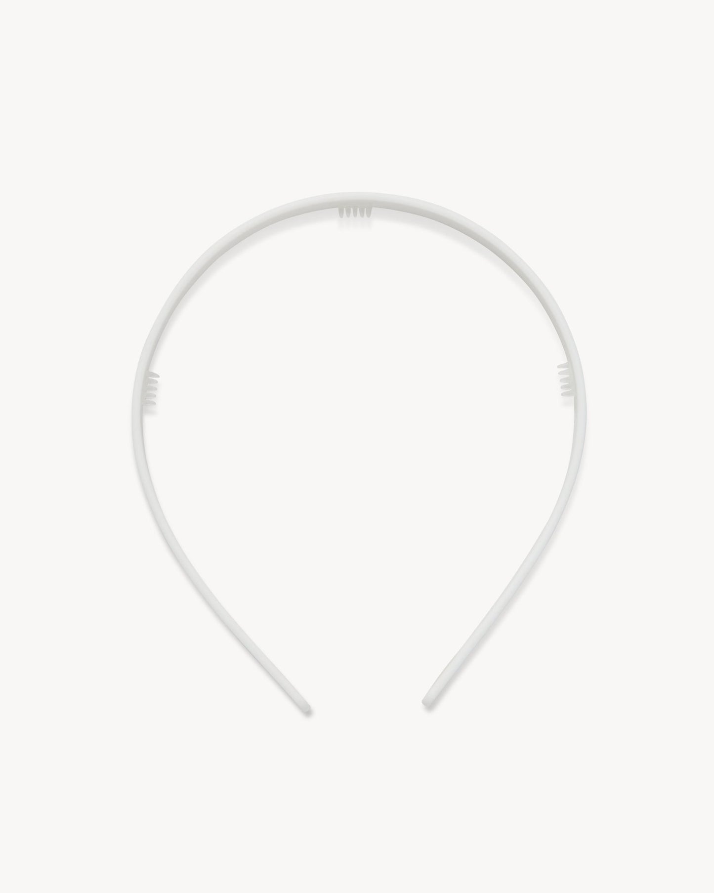 Ultralight Thin Headband in White Matte - MACHETE