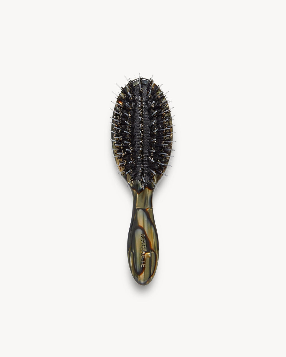 Ultralight Travel Hair Brush in Midnight Horn - MACHETE