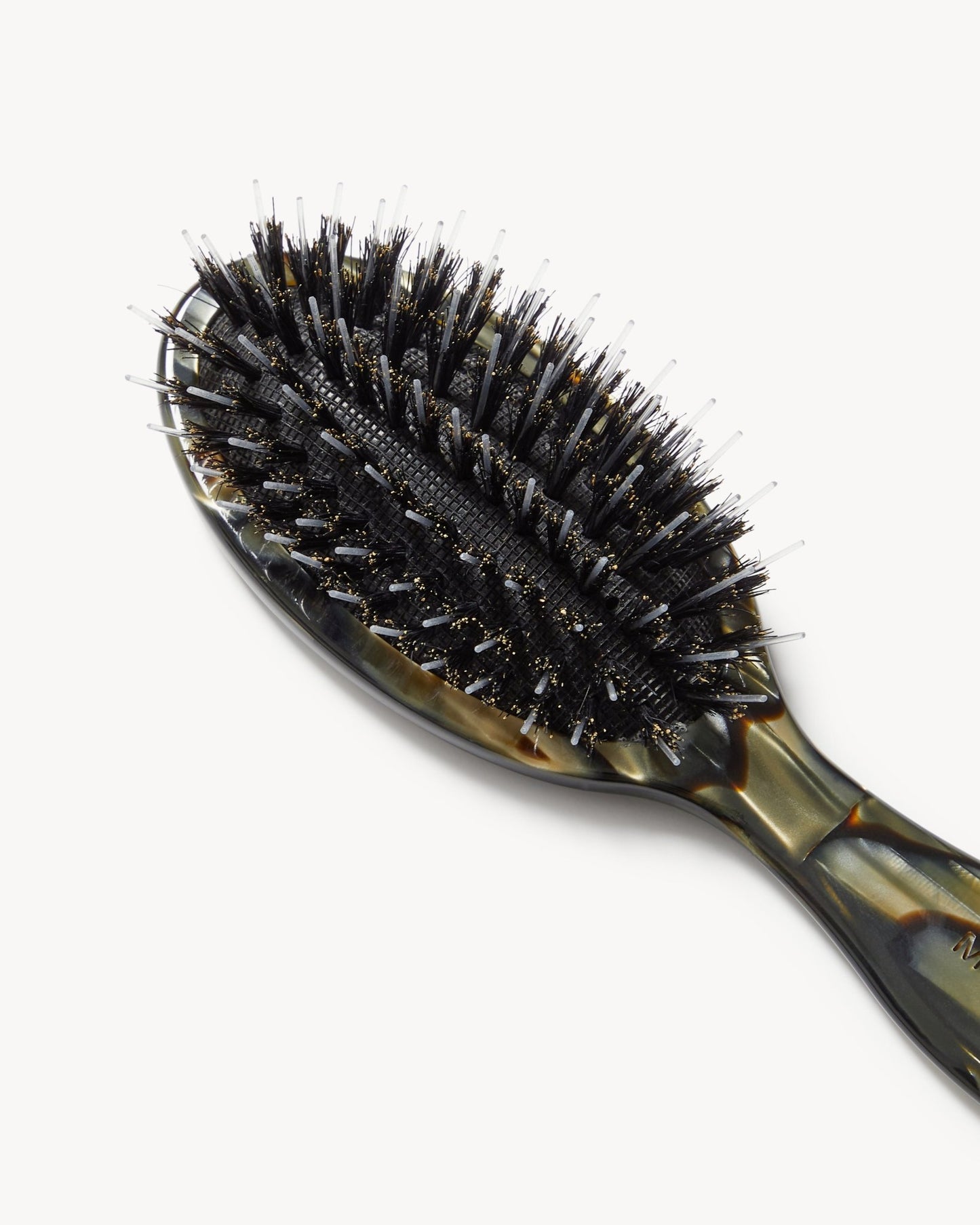 Ultralight Travel Hair Brush in Midnight Horn - MACHETE