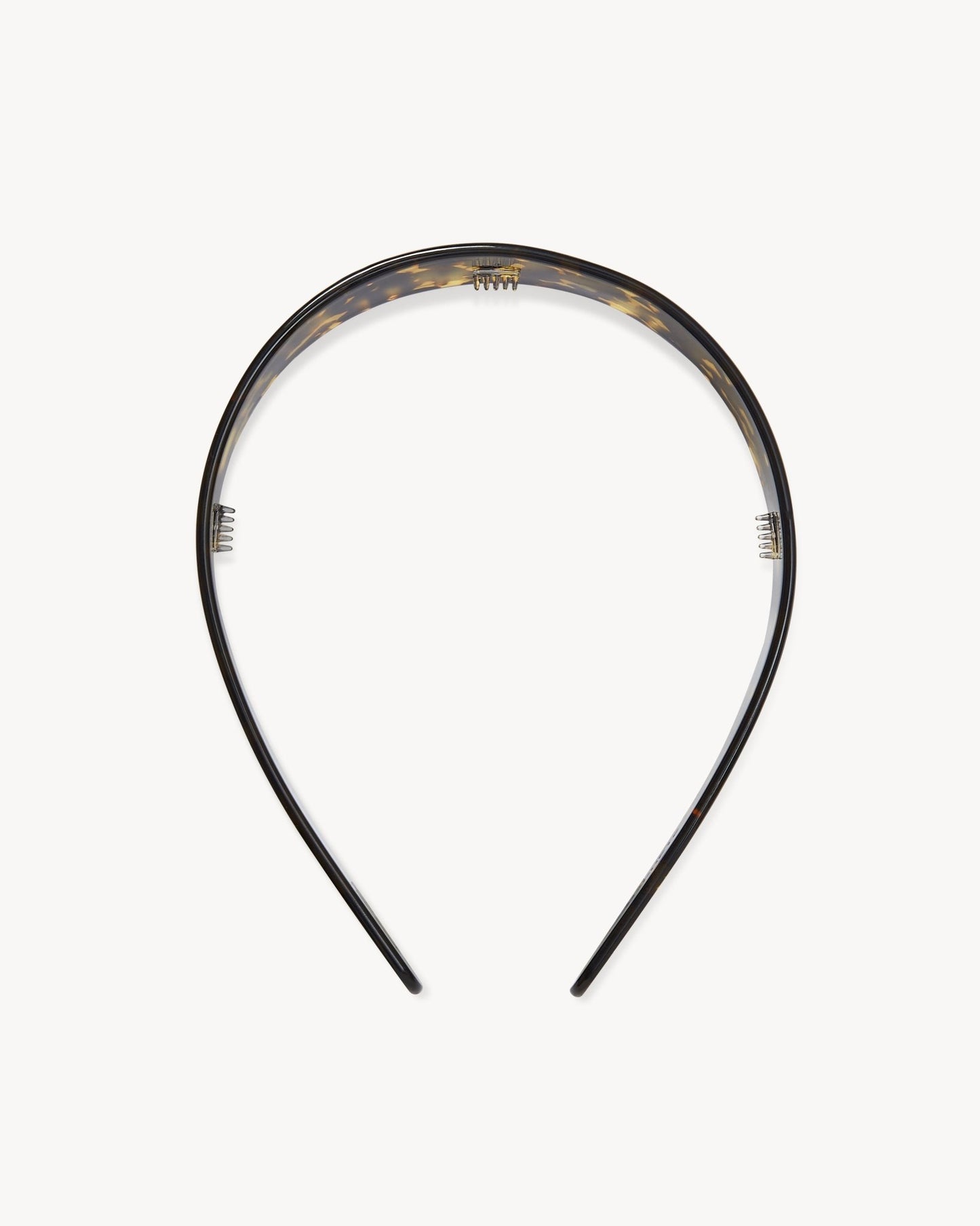 Wide Headband in Dark Tortoise - MACHETE