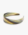 Wide Headband in Horn