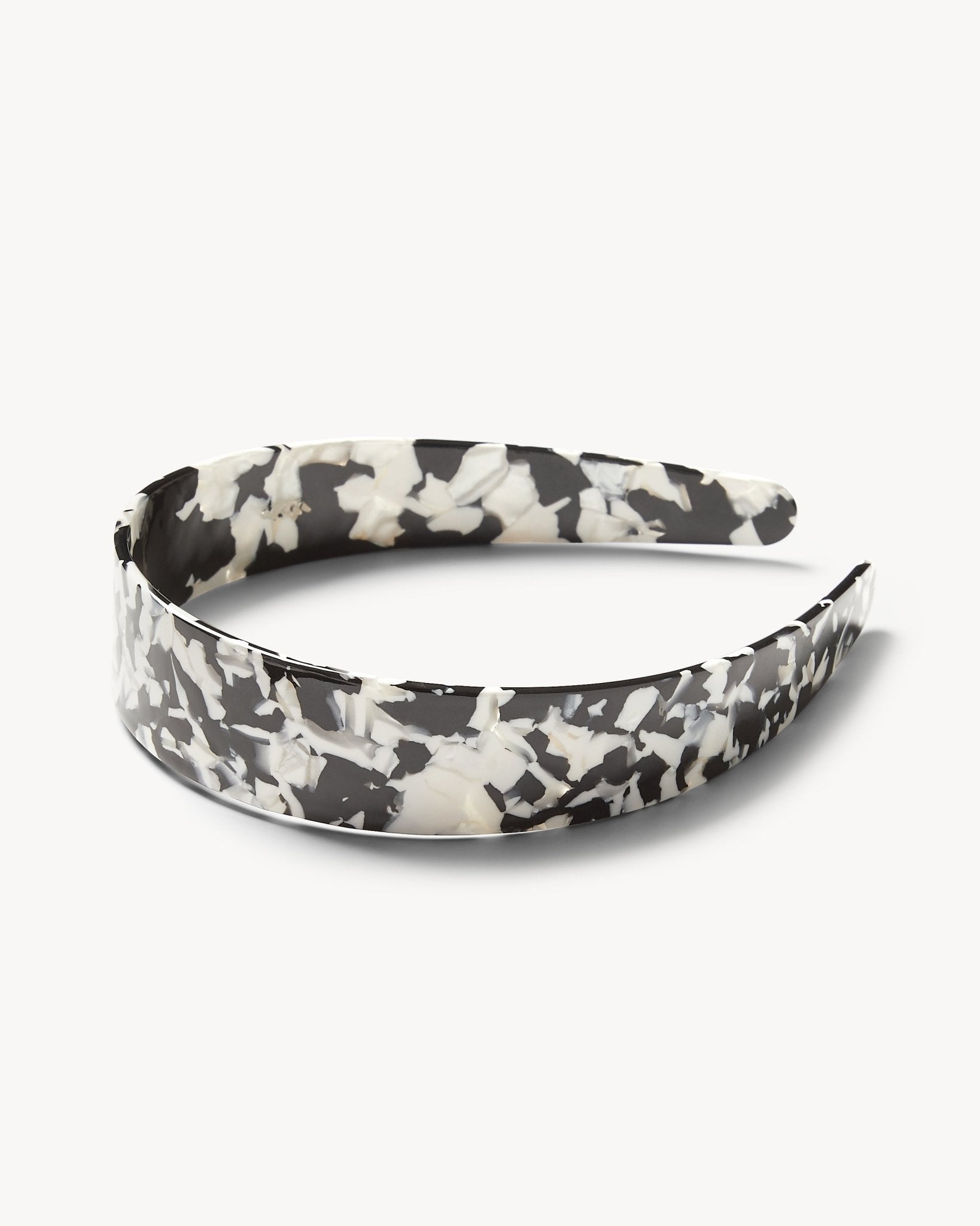 Wide Headband in Noir - MACHETE