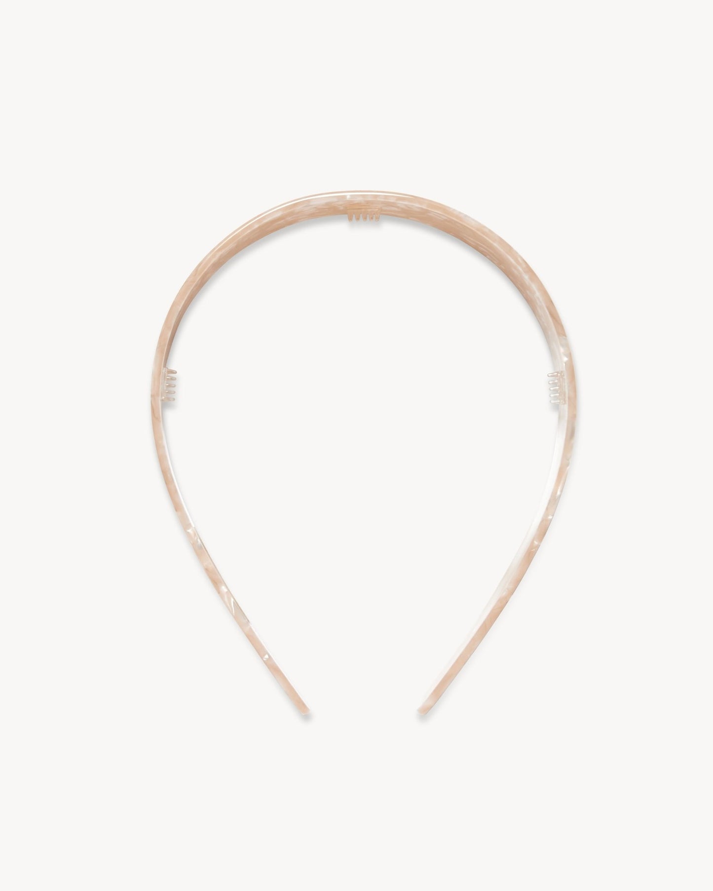 Wide Headband in Peach Shell - MACHETE