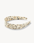 Wide Headband in Terrazzo