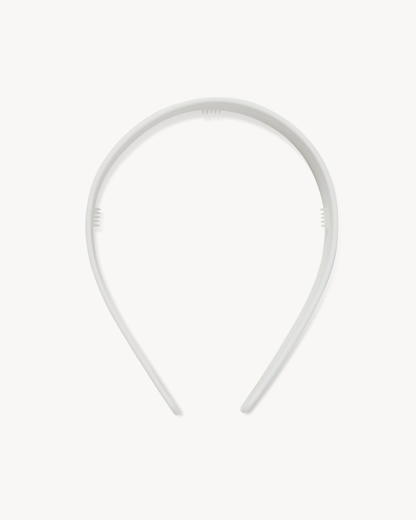 Wide Headband in White Matte - MACHETE