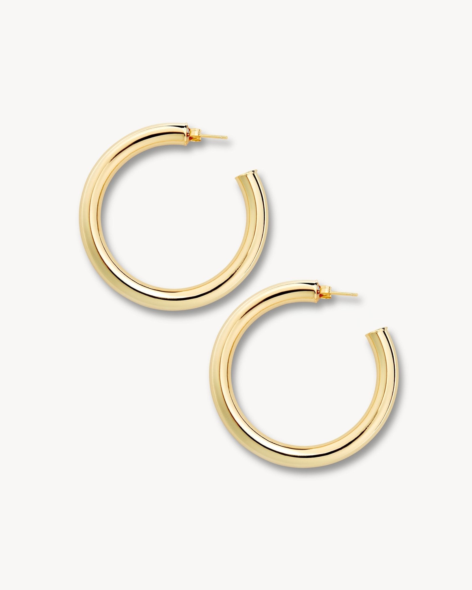2" Perfect Hoops in Gold