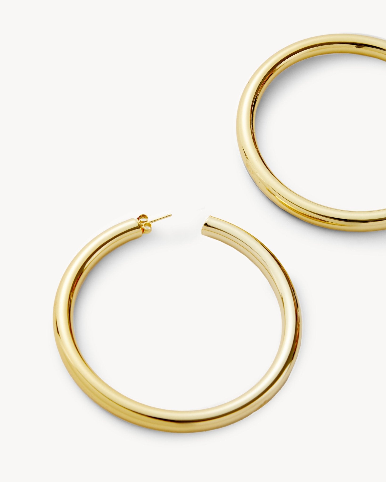 2.5" Perfect Hoop Earrings in Gold