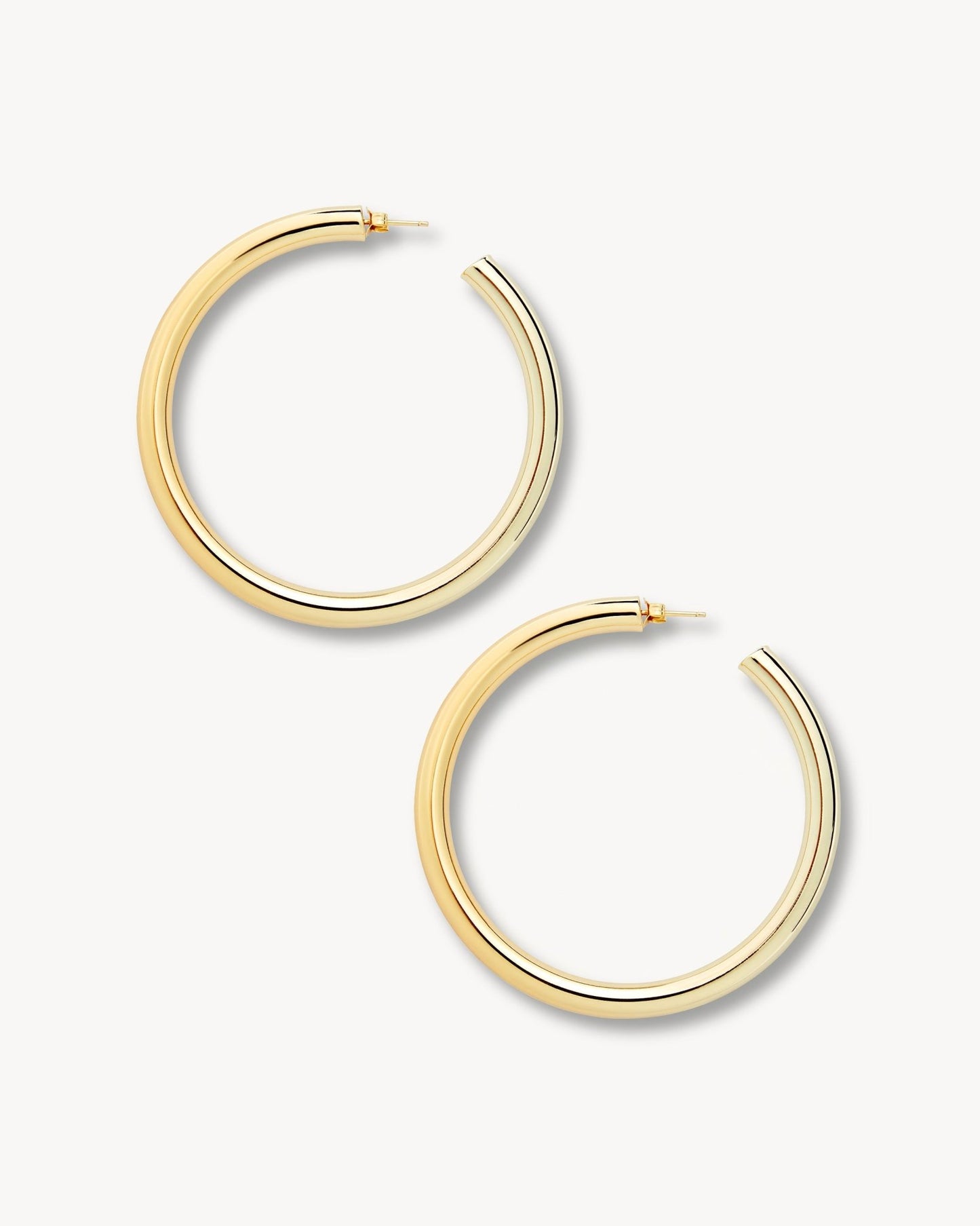 2.5" Perfect Hoop Earrings in Gold