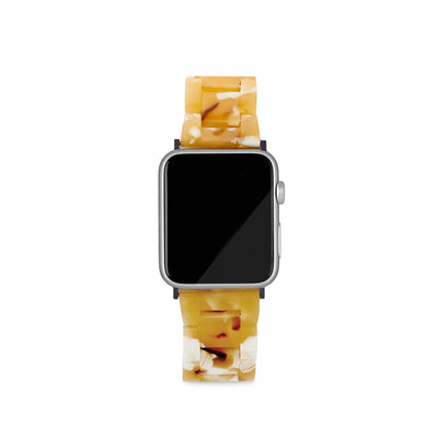 Apple Watch Band in Mango Tortoise - Machete Jewelry