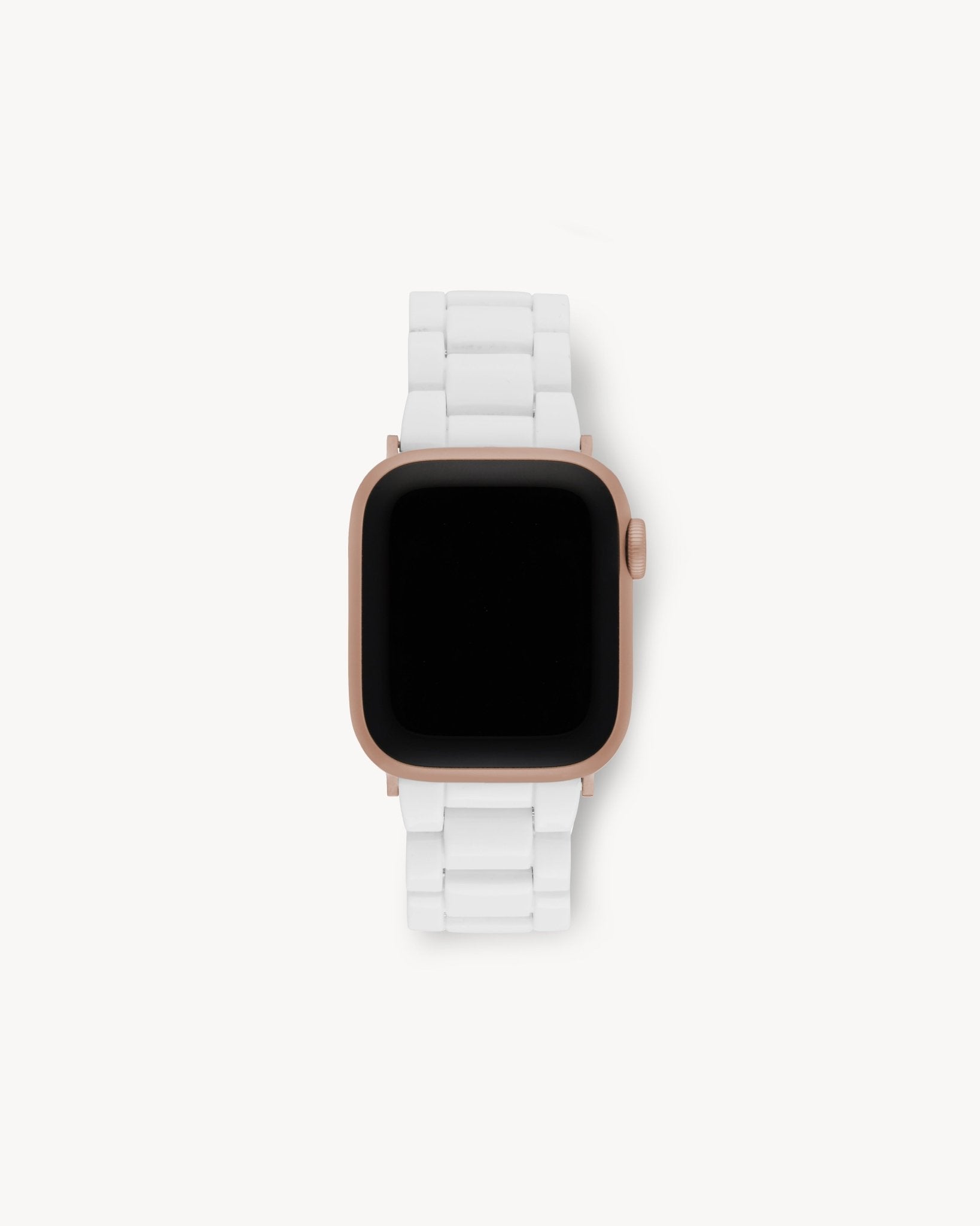 White and rose sale gold apple watch band