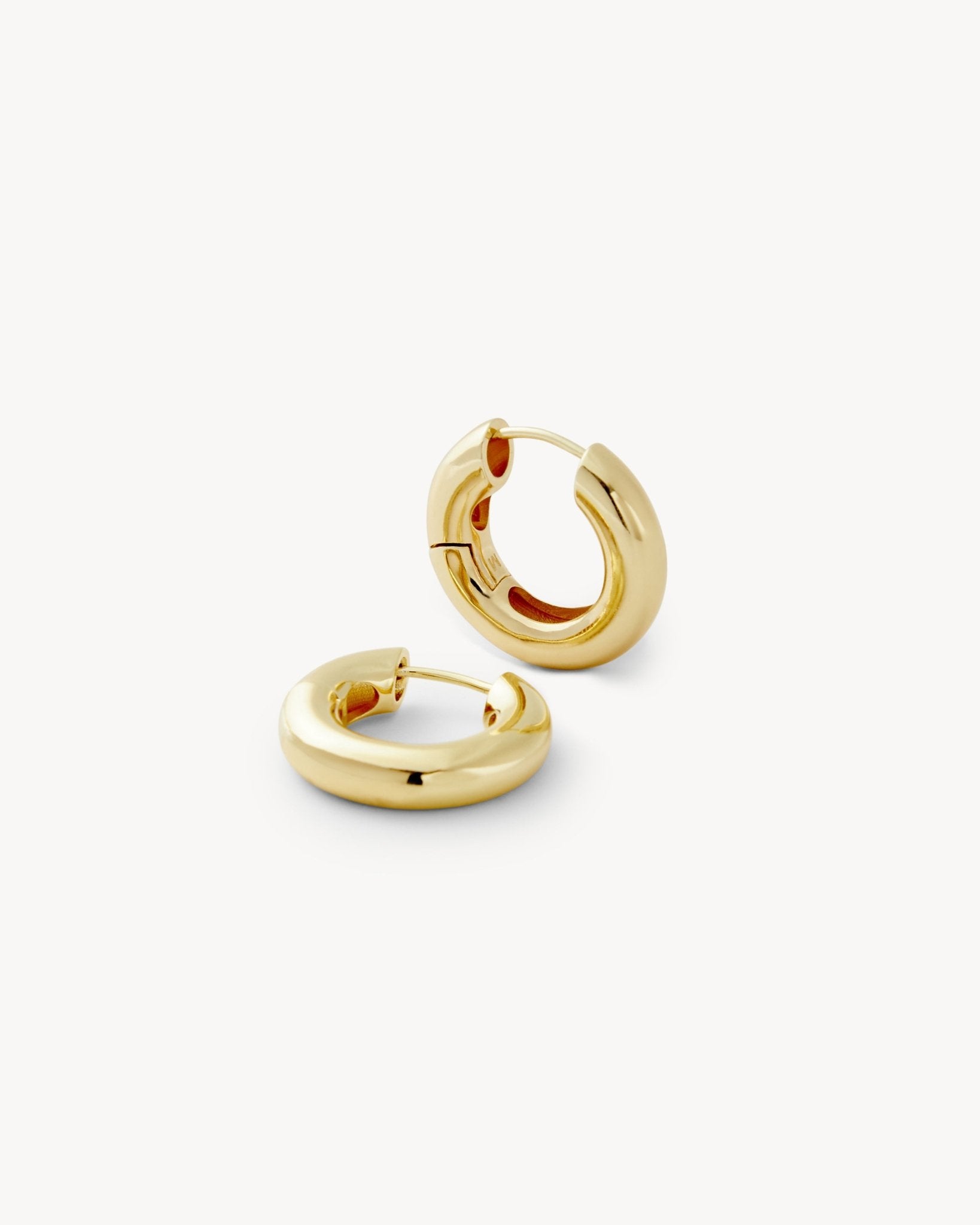 Machete Chunky Hoop Earrings in Gold – MACHETE
