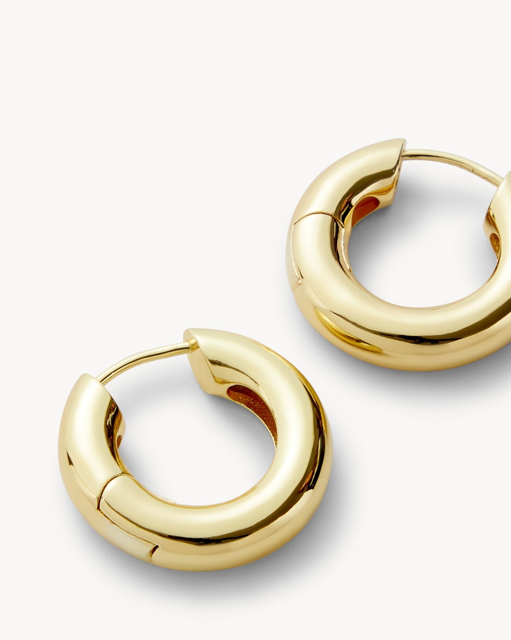 Machete Chunky Hoop Earrings in Gold – MACHETE