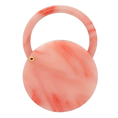 Circle Mirror in Bright Pink - MACHETE