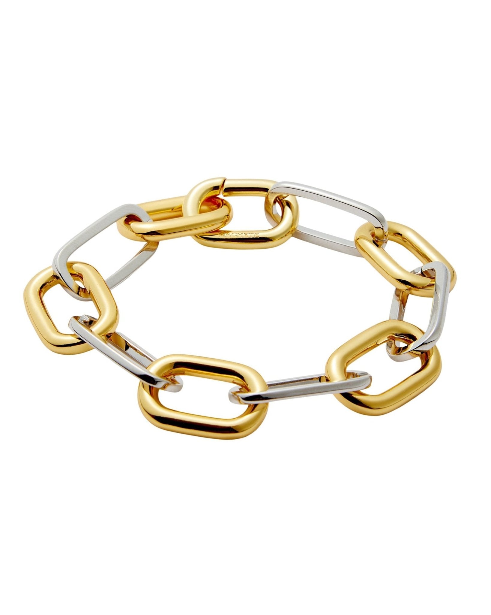 Collage Chain Bracelet Metals