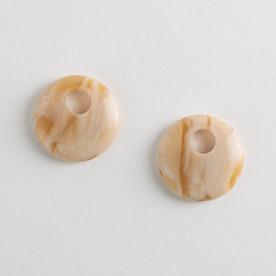 Disc Charms in Alabaster - Machete Jewelry