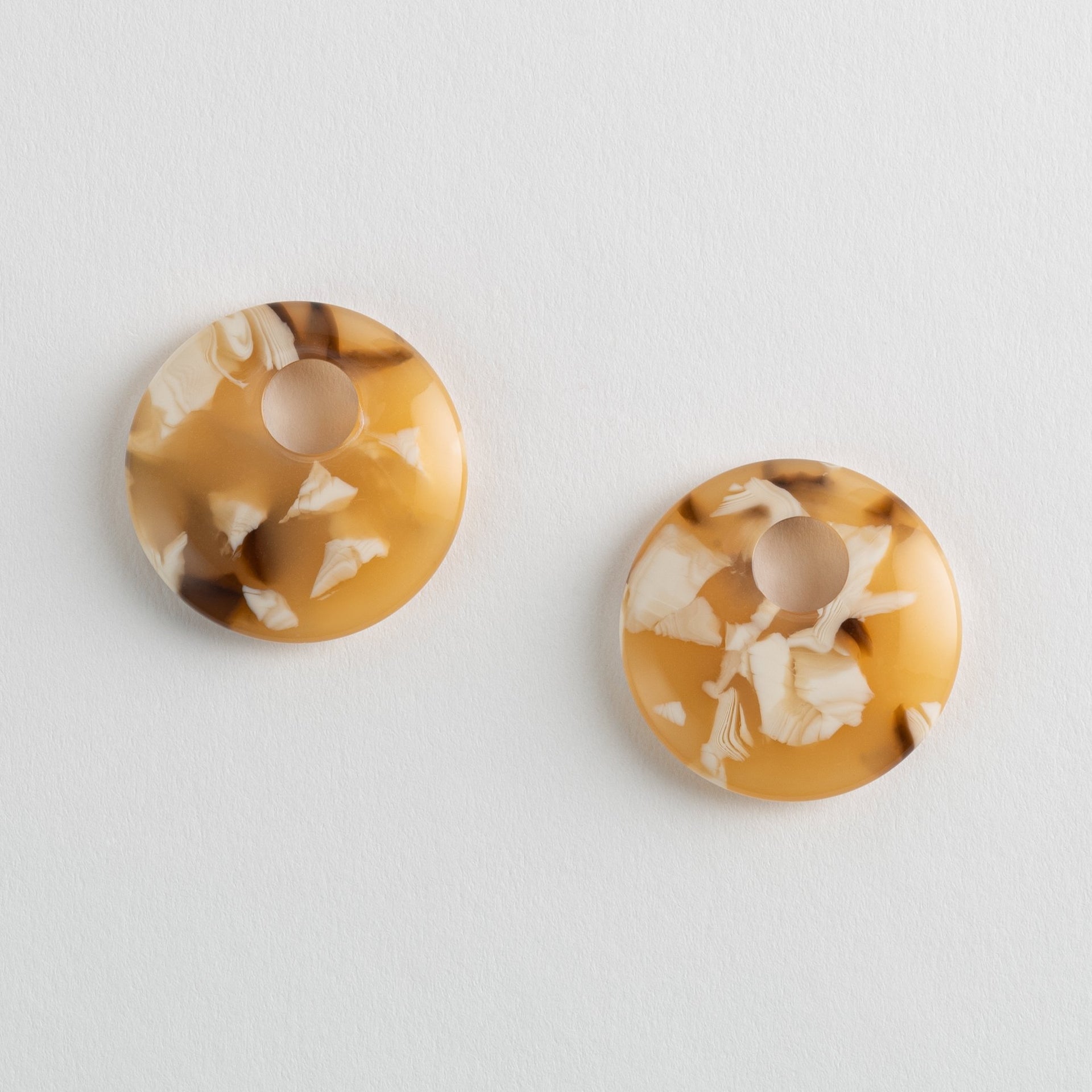 Chunky Disc Charms Mango Tortoise