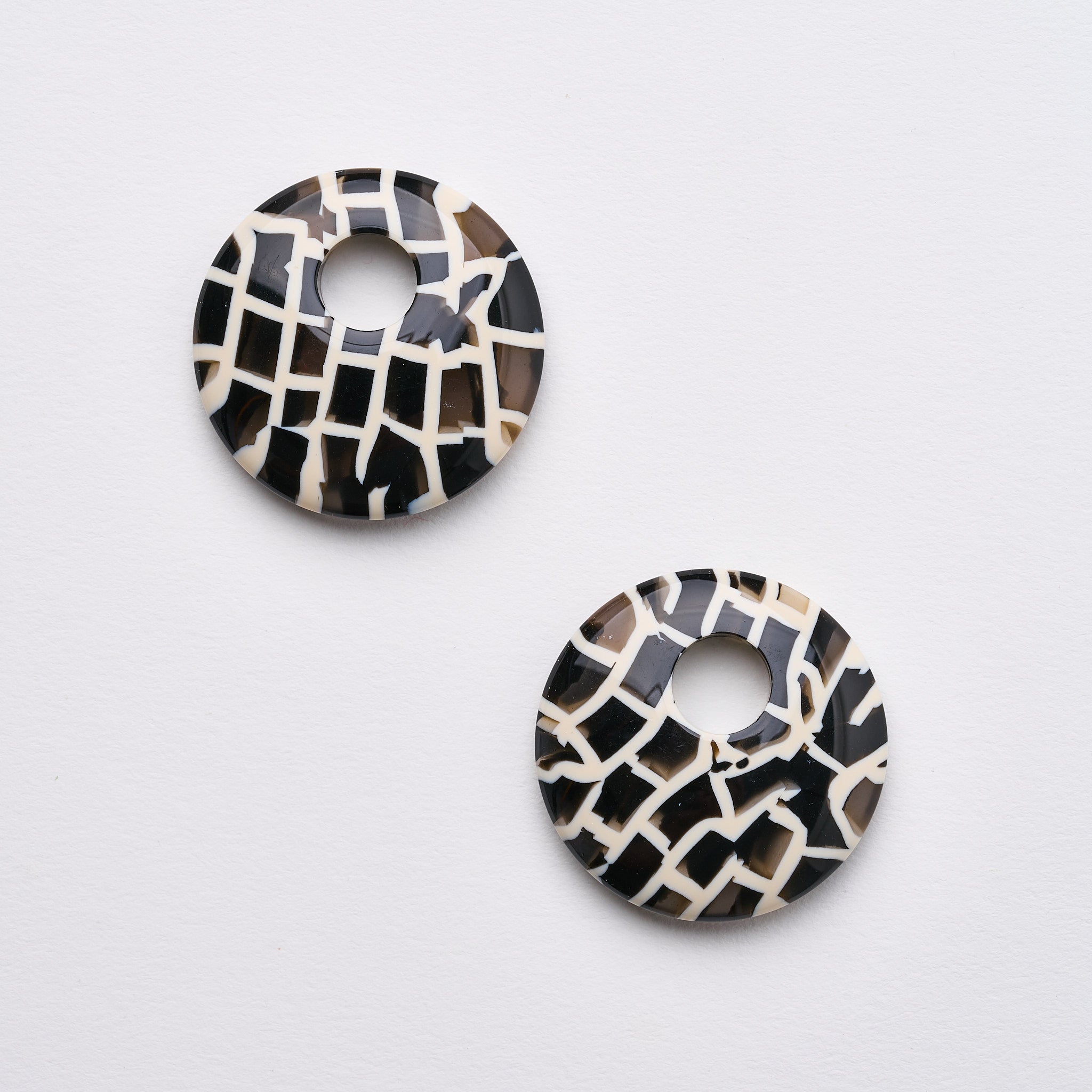 Chunky Disc Charms in Tokyo Checker – MACHETE