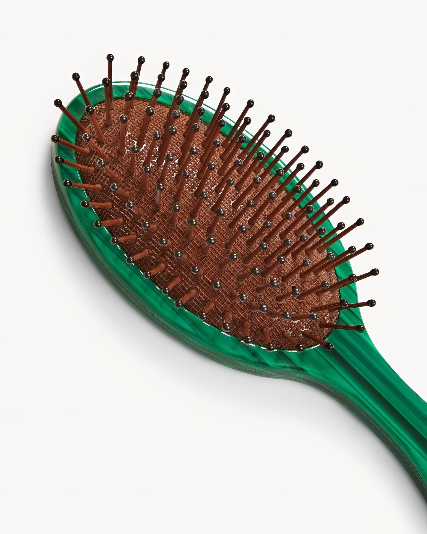 MACHETE Everyday Detangling Hair Brush in Malachite