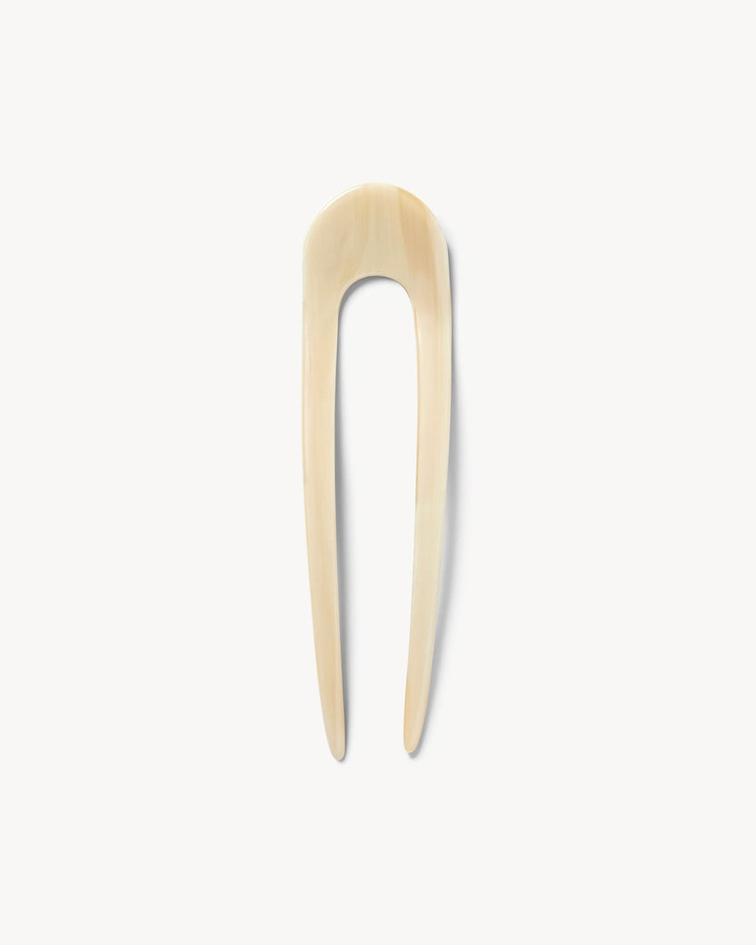 Grey Shell French Hair Pin main image 1
