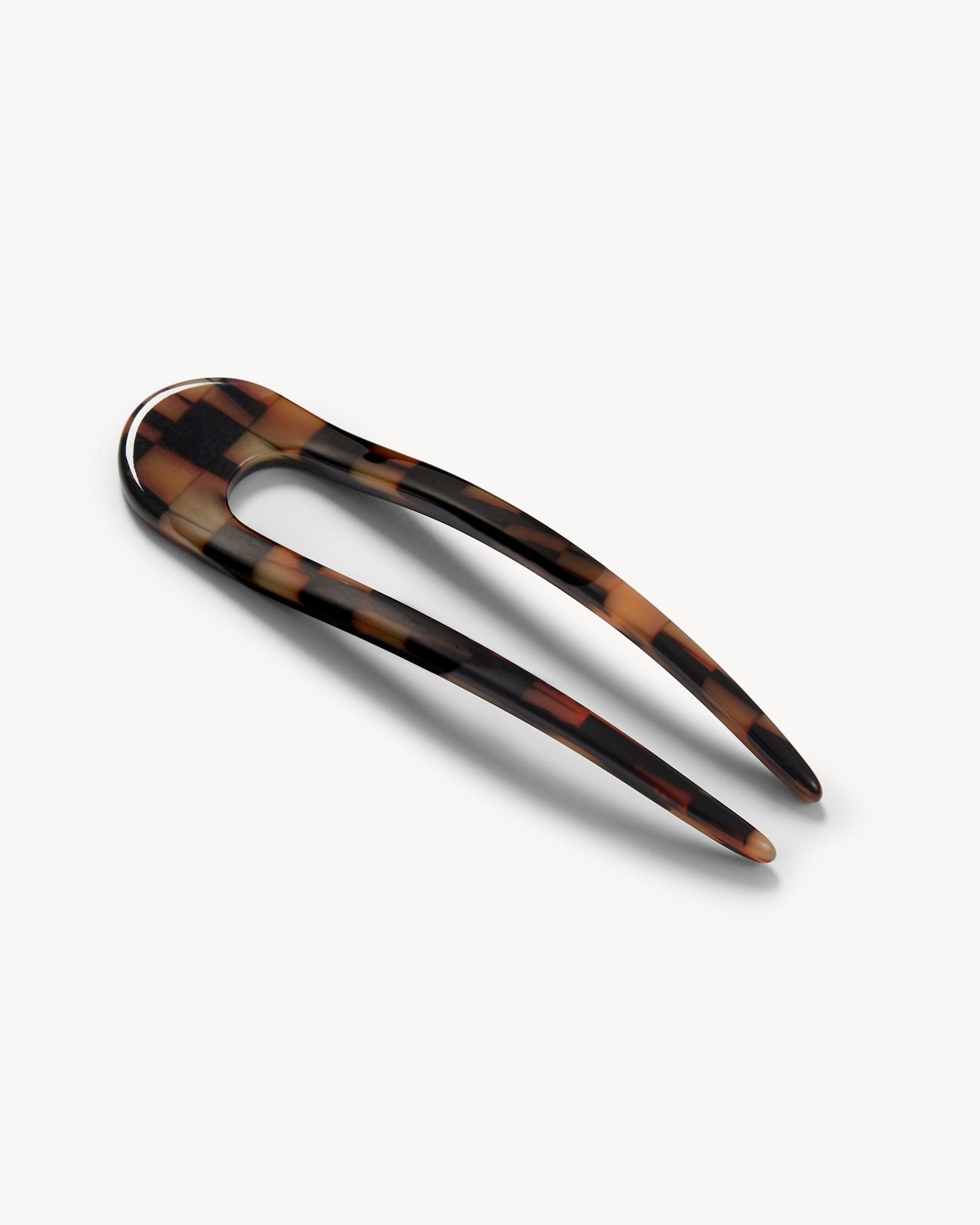Machete French Hair Pin in Blonde Checker – MACHETE