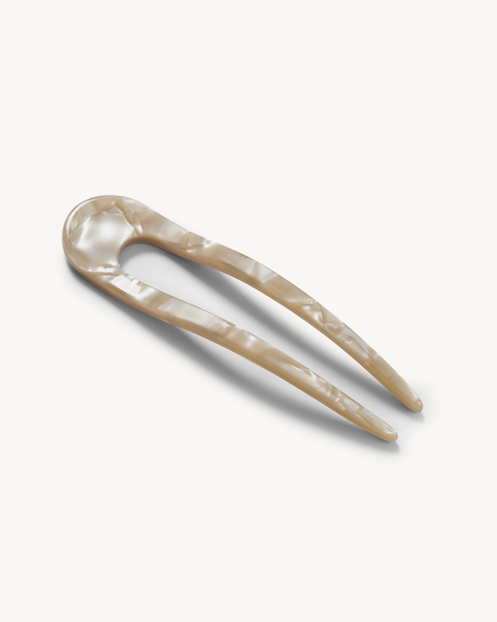 French Hair Pin in Sand Shell - MACHETE
