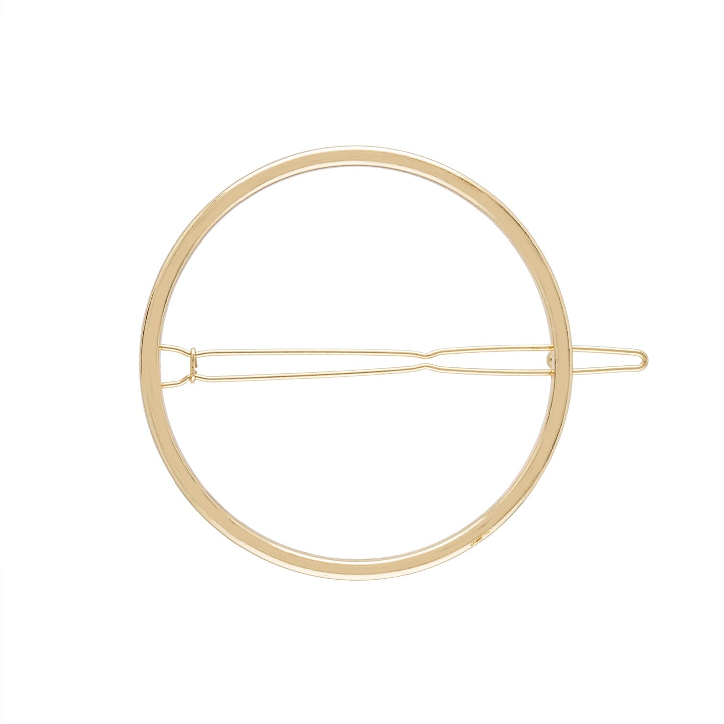 Gold Circle Clip - Machete Jewelry