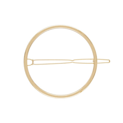 Gold Circle Clip - Machete Jewelry