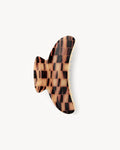 Grande Heirloom Claw in Blonde Checker