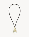 Grande Monogram Necklace in Gold