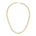 Grande Oval Link Necklace in Gold