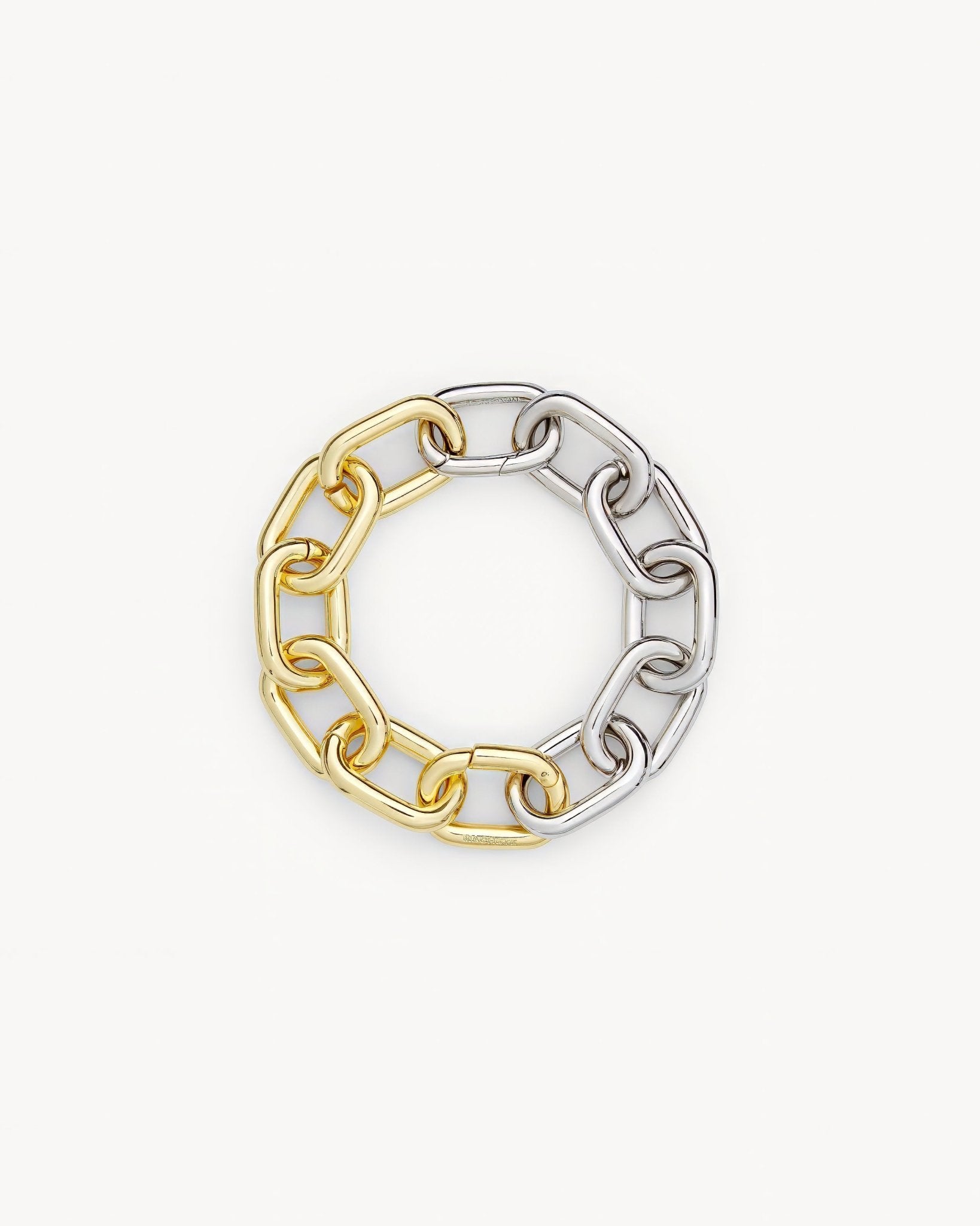 Interchangeable Link Bracelet + Silver Split