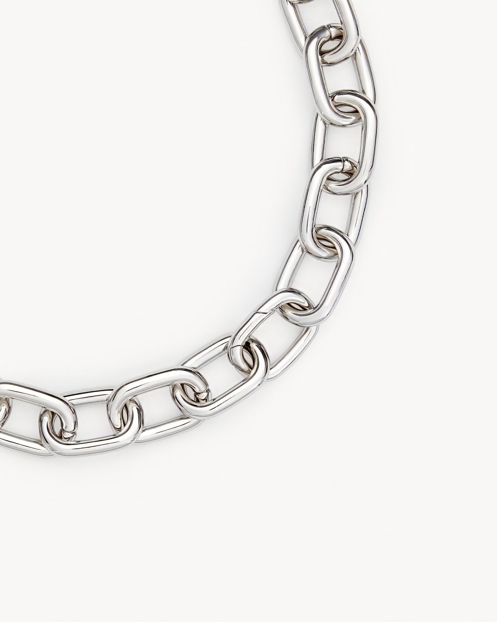 Interchangeable Link Necklace in Silver – MACHETE